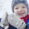 Luvas de dedo infantil crianças esqui de inverno bonito desenho animado luvas quentes antiderrapantes à prova de vento à prova d'água esportes ao ar livre para crianças meninos meninas 231027