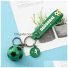 Porte-clés Football Design Pendentif Fans de mode Fournir Porte-clés Farty Petit cadeau Cpa4474 Drop Delivery Dhobm