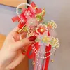 Haarschmuck Blume Quaste Entenschnabel Clip Frauen antiken Stil Haarnadel Kinder Band