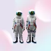 2018 Högkvalitativ rymddräkt Mascot Costume Astronaut Mascot Costume med ryggsäck Gloveshoes4890803