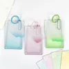 Korthållare Akryl Kpop Pocard Holder Transparent 3 tum Idol PO ärmar Buss Student Case Protector