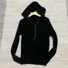 Women's Sweaters 2023 Early Autumn Chain Hooded Casual Cashmere Sweater Ladies Tops