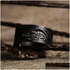 Vintage Mythology Rings Nt Wolf Men Ring Totem Celtic Knot Finger Jewelry Punk Gift Drop Delivery Dhgarden Otglj
