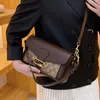 Магазин сумок Outlet Underarm Французская легкая роскошная сумка с принтом, маленькая Новая корейская версия, минималистичный стиль, сумка через плечо, трендовая сумка