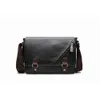 ラップトップバッグ17インチメンズバッグメンレザーレザーレザーデザイナーラグジュアリーバッグの本物のハンドバッグスーツケース231027