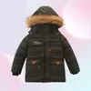 Enfants manteaux d'hiver garçons coréen garçon grand enfant vierge épais coton vers le bas manteau plus velours rembourré veste enfants vêtements design tissu 3798010