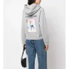 New Hoodies Zadig Voltaire Fashion Trend Designer Sweatshirt Hooded Vintage Printed Slim Classi Hot Plush Cotton Casual Versatile Hoodie Sweater Women Tops Zv