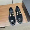 النسائية مبطن loafer moccasin pearl أحذية Lambbskin 100 ٪ من الجلد الحقيقي Lambbskin مغلي رفرف الفاخرة منصة الحجم 35-41 أجهزة عالية الجودة بنسا بنس