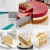 Ensembles de vaisselle 2 pièces outil de coupe de tarte à gâteau trancheuse serveur beurre diviseur de service outils de pizza pâtisseries pâtisserie