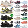 Designer Track 3 Chaussures décontractées de luxe OG 18ss Tracks Runners 3.0 Nylon imprimé Tess.s. Mocassins en cuir Gomma Hommes Femmes OG Track3 Baskets d'extérieur Baskets Dhgate Chaussure