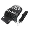 Hair Salon Professional Zebra Hairdressing Scissor Shears Storage Case Barber Salon Tools Pouch Holster for Stylists 231027