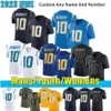 Quentin Johnston 10 Justin Herbert Özel Futbol Jersey Keenan Allen Derwin James Joey Bosa Austin Ekeler JC Jackson Mike Williams