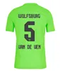 23 24 VfL WoLfSbUrG Maglie da calcio Retro 2008-09 GINCZEK STEFFEN 2023 2024 Casa Lontano MBABU BROOKS ARNOLD WEGHORST Formazione Uomo Maglie da calcio Kit per bambini