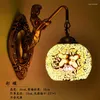 Wall Lamps Reading Lamp Glass Led Applique Black Bathroom Fixtures Bed Light Exterior