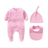 Tenues assorties pour la famille Tenue de naissance personnalisée avec chapeau Ensemble de vêtements à bretelles Ensemble de body pour bébé personnalisé Cadeau de douche Coming Home 231027