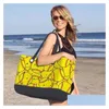 Borse portaoggetti Borsa da spiaggia estiva in Eva Borsa in gomma di lusso di grande capacità Borsa leggera impermeabile da donna oversize per palestra Swi Dheac