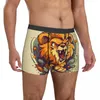 Sous-vêtements Lion sous-vêtements dessin animé drôle culotte respirante Sublimation Boxer slip 3D pochette homme surdimensionné Boxershorts