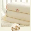 Couvertures Couettes double face Couverture douce Couverture bébé Literie Swaddles Wrap avec support en pointillé