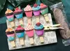 Kerstversiering Kleurrijk Cupcakepapier po Houten Clips Pin wasknijper Speciale cadeaus voor feestartikelen versierde hangende ornamenten 231027