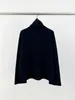 Women's Sweaters Cross Turtleneck Women Rib Sweater 2 Colors Long Sleeve Wool And Cashmere Blends All-match Female Jumper 2023 Autumn Winter
