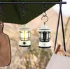 Portable Lanterns 1Pcs Camping Lamp Outdoor Multi-function Tent Rechargeable Retro Horse 18650 Lithium Battery Lanterne