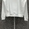 Hochwertiger Designer-Pullover-Hoodie für Männer, gewellt, gestreift, bedruckter Buchstaben-Hoodie, weißer Designer-Unisex-Damenpullover, hochwertiges Baumwoll-Sweatshirt
