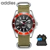 Relojes de pulsera ADDIES Top Brand Man Relojes Deporte Reloj de fecha impermeable Correa de nylon Militar Luminoso Reloj de cuarzo para hombres Relogio Masculino
