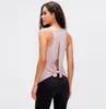 yoga tank top running bow back loose breathable workout indoor sports blouse solid color athletic activewear skin-friendly strap vest2305979