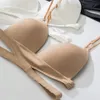 Bras Open Back Bra Halter Bralette Triângulo Nu Underwear Underwire Brassiere Sexy Backless Lingerie BH Soutien Gorge 231027