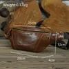 Bolsas de cintura Bolsa de hombres Paquete de cuero real Viaje Hombre Crossbody Sling Pecho Casual Mano Fanny Masculino Gran Hip Bum 231115