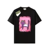 T-shirt pour hommes T-shirt Gu Shirts Luxury Brand T-shirts Mentide Femmes à manches courtes Hip Hop Streetwear Tops Shorts Vêtements G-12