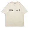 Модная роскошная мужская футболка эсс мужчина женская буква Essentialshirts Tops Tees Tes