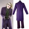 Cadılar Bayramı Kostüm Cosplay Costume Cadılar Bayramı Terror Ball Batman Kara Şövalye Heath Ledger Joker Palyaço Anime Kostüm