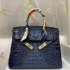 Sacs fourre-tout design Sacs à bandoulière de mode de luxe Sac en os de crocodile pour femmes 2020 Nouveau sac à main à bandoulière unique Sac à motif crocodile pour femmes de haute qualité