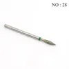 29 Types Diamond Ceramic Nail Drill Milling Cutter for Manicure Rotary Bits Cuticle Clean Accessories Nail Files Art Tools Nail ToolsNail Drill Accessories Bits