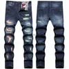 Calças masculinas de alta qualidade Mens arranhões Slim-fit Beggar Jeans Light Luxury Costura Rasgado Decoração Punk Jeans Elegante Sexy Street Jeans J231028