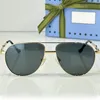 Goroto sprzedawane okulary przeciwsłoneczne dla mężczyzn męskie retro okulary kobiety ułożone w projektowanie pilotów mody okulary przeciwsłoneczne z soczewkami ochronnymi UV400 Złota ramka jest oryginalna obudowa