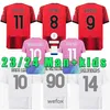 23/24 MILANS RAFA LEAO GIROUD Soccer Jerseys 2023 ac away PULISIC THEO TONALI 4th Shirt ROMAGNOLI S.CASTILLEJO REIJNDERS man+kids Football uniform S-4XL