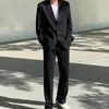 Männer Anzüge Herren Sets Herbst Lose Einreiher Bluse Harajuku Vintage Casual Hosen Prägnante Koreanische Stil Zwei-stück anzug