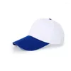 Boll Caps Gift Promotional Cap Anpassning Stitching Color Baseball Men Kvinnor Säljare Waiter Shop Assistant Work Hat Printing Logo