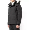 Parka Piumino invernale Parka Homme Jassen Chaquetas Capispalla Pelliccia di lupo Con cappuccio Fourrure Manteau Wyndham Canada Giacca Cappotto Hiver Doudoune