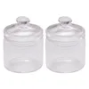 Vasen 1: 12 Miniatur-Glasgefäß, Aufbewahrungsflasche mit Deckel, Kinderküchen-Ornamente, Spielhaus-Dekoration – 2