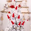 Festa Favor 10 PCS Pirulito Titular Saco Chapéu de Natal Forma Embalagem Para Crianças Presente Xmas Decoração Noel Presentes Suprimentos