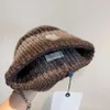 marca chapéu Designer para mulheres homens Beanie moda chapéu arco-íris de malha inverno