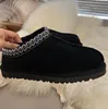 Designer Tazz Kapters Buty Platforma Kobiety Snow Botki Tasman Slipper Australia Klasyczna Tazz Slip-on Wool Wook Fur Winter Boots Men Buty Rozmiar 35-43