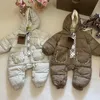 Designer Baby Brand Pagliaccetti Newborn Piumini Tute per bambini Tutine scozzesi per neonati