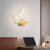 Lámpara de pared Retro moderno LED espejo de luz azul para dormitorio turco decoración de habitación coreana Exterior