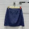 Skirts 2023 Spring And Summer Products Intellectual Fashionable Elements Wave Point Silk Half Skirt