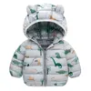 Jassen Winter Baby Kids Lichte Jas Voor Meisjes Capuchon Kinderen Bovenkleding Winddichte Jas voor Warme Unisex Jongens Dikke 231027