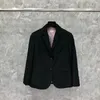 Abiti da donna Blazer TB Abito da donna Autunno Boutique Giacca Marchio di moda Cappotto sportivo Classico Risvolto ampio Solido Blazer formale da lavoro Abito TB 231027